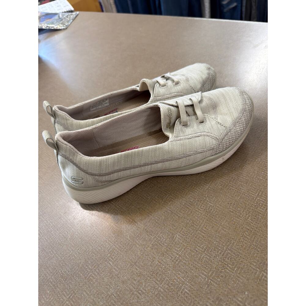 Skechers air cooled memory foam slip on shoes size 7 - Picture 5 of 7